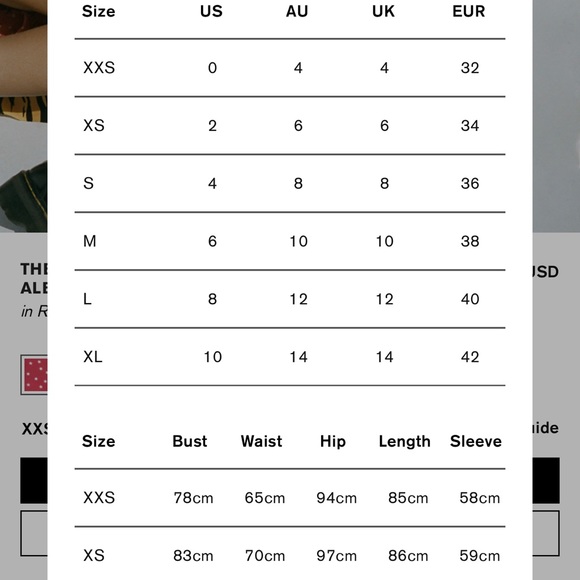 Realisation Par Red Alexandra Star Wrap Dress - Picture 7 of 12